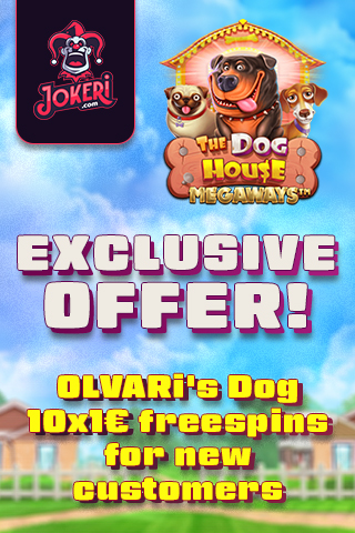 Jokeri exclusive offer banneri