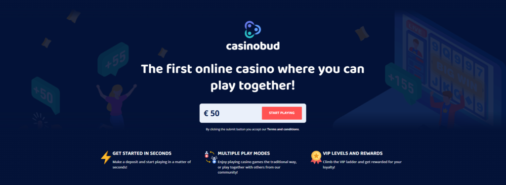 Casinobud Etusivu banneri